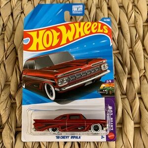 59 Chevy Impala Hot Wheels Car New 2026 Mattel